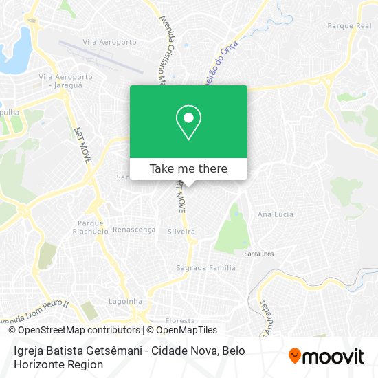 Igreja Batista Getsêmani - Cidade Nova map