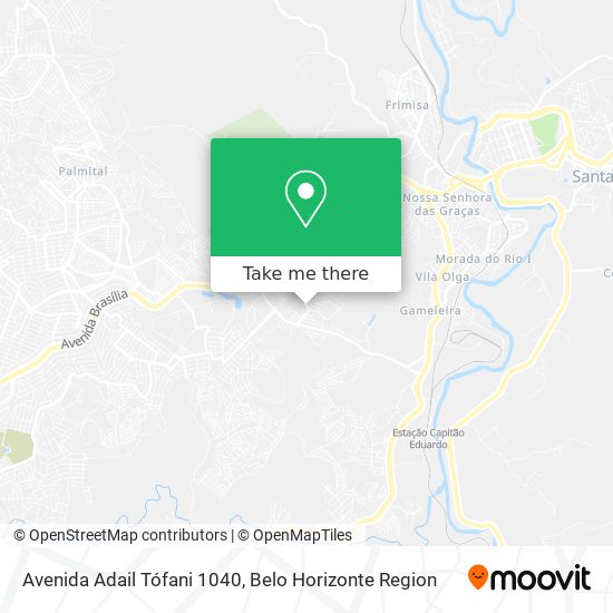 Avenida Adail Tófani 1040 map