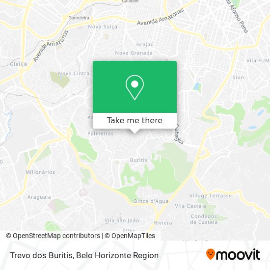 Trevo dos Buritis map