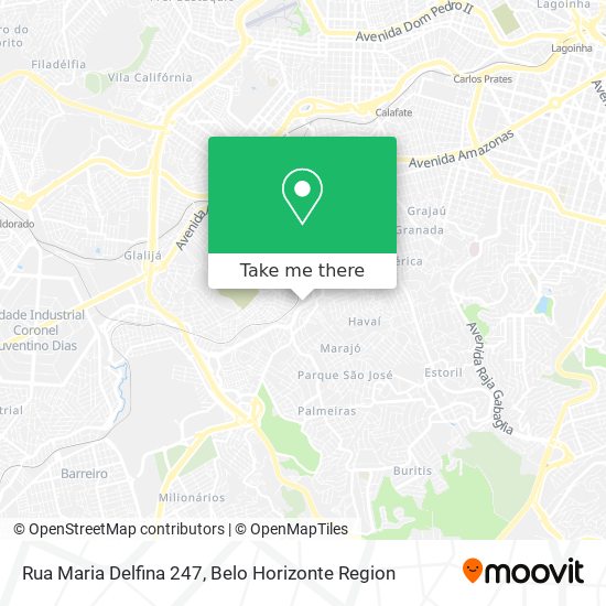 Rua Maria Delfina 247 map