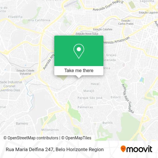 Rua Maria Delfina 247 map