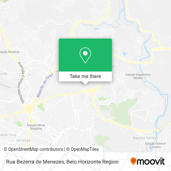 Rua Bezerra de Menezes map