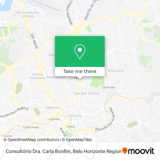 Consultório Dra. Carla Bonfim map