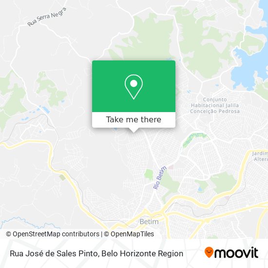 Rua José de Sales Pinto map