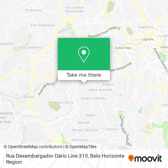 Rua Desembargador Dário Lins 310 map