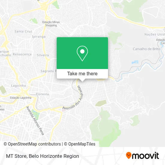 Mt Store map