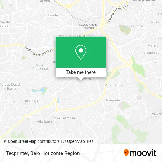Tecprinter map