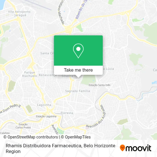 Rhamis Distribuidora Farmaceutica map