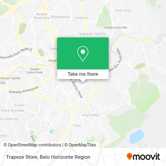 Trapeze Store map