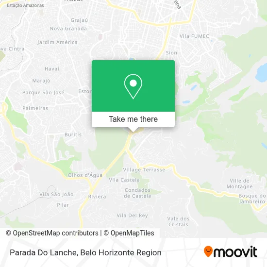 Parada Do Lanche map