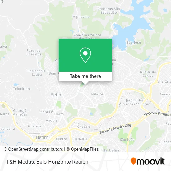 T&H Modas map