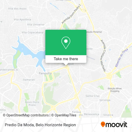 Predio Da Moda map