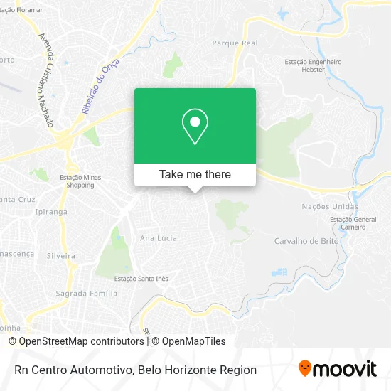 Rn Centro Automotivo map