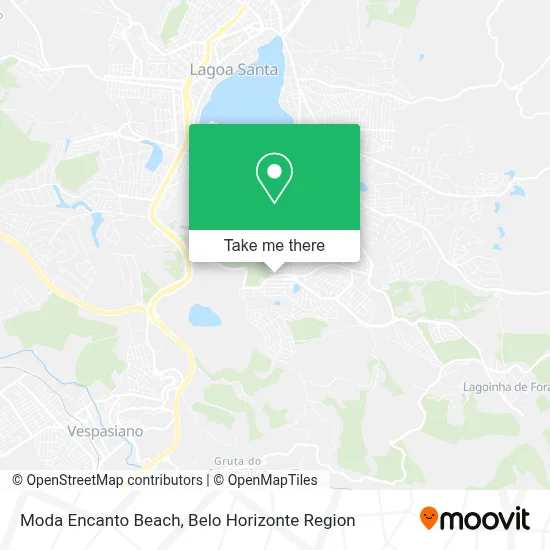 Moda Encanto Beach map