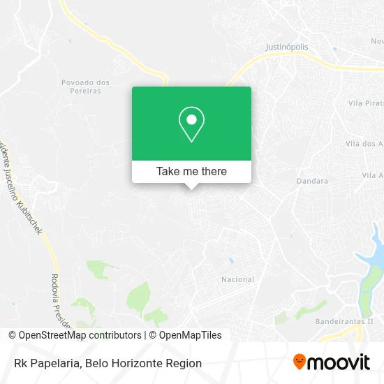 Rk Papelaria map