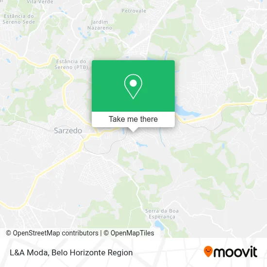 L&A Moda map