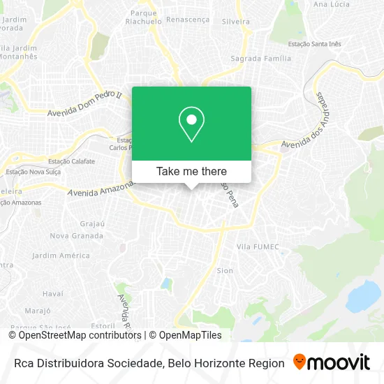 Rca Distribuidora Sociedade map