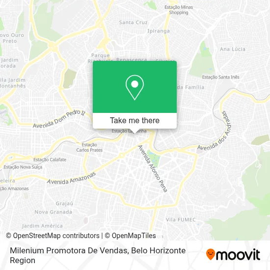 Milenium Promotora De Vendas map