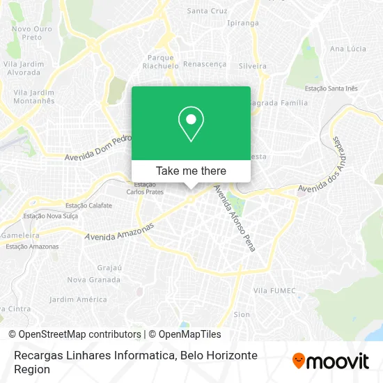 Recargas Linhares Informatica map