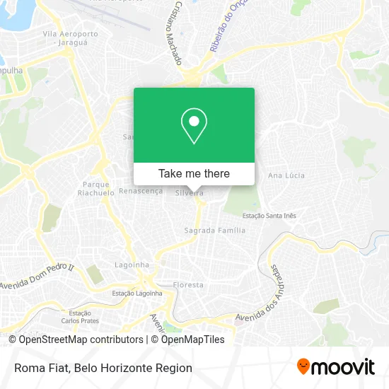 Roma Fiat map