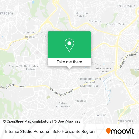 Intense Studio Personal map