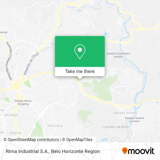 Rima Industrial S.A. map