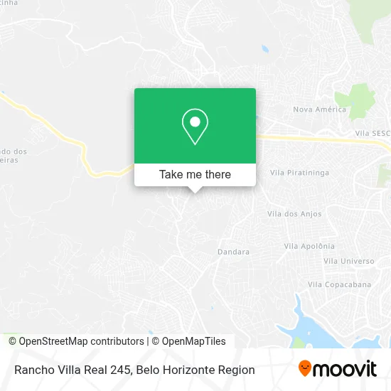 Rancho Villa Real 245 map