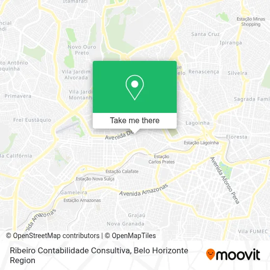 Ribeiro Contabilidade Consultiva map