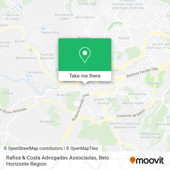 Rafisa & Costa Advogadas Associadas map