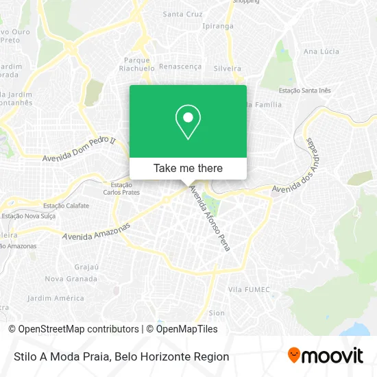 Stilo A Moda Praia map