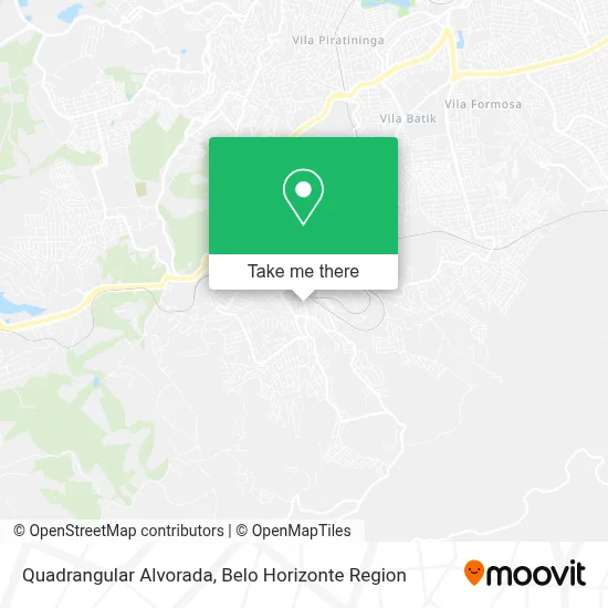Quadrangular Alvorada map