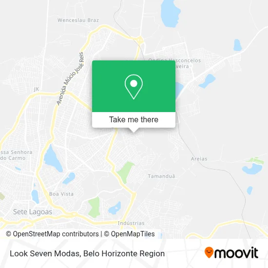 Look Seven Modas map