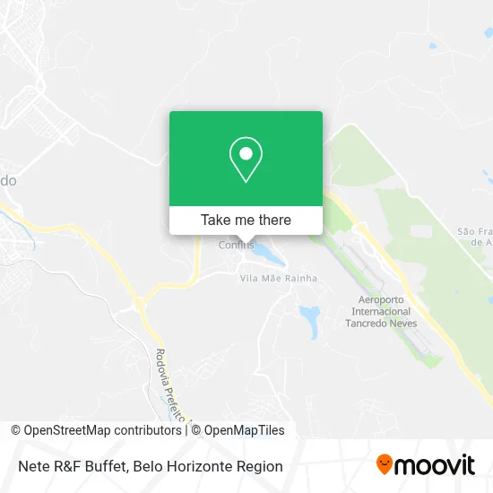 Nete R&F Buffet map