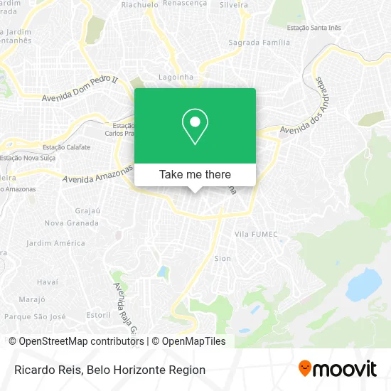 Ricardo Reis map