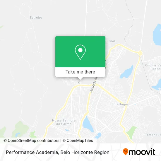 Performance Academia map