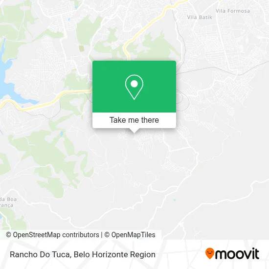 Rancho Do Tuca map