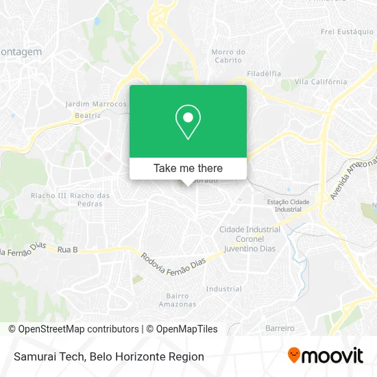 Samurai Tech map