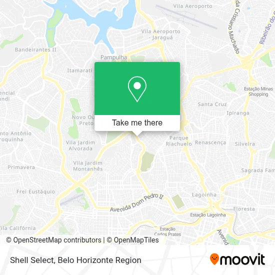 Shell Select map