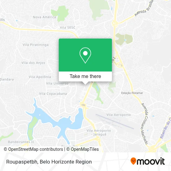 Roupaspetbh map