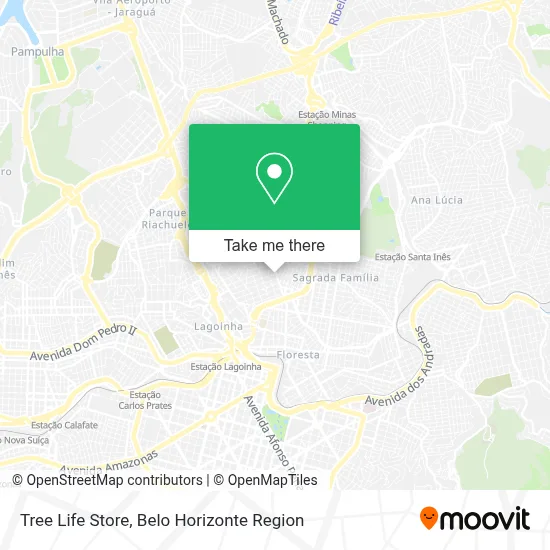 Tree Life Store map