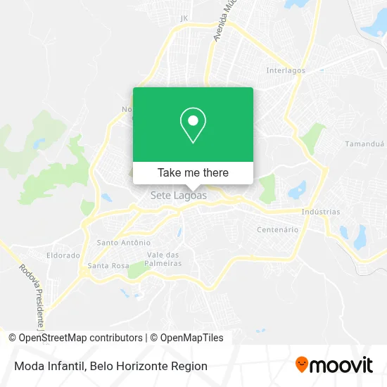 Moda Infantil map