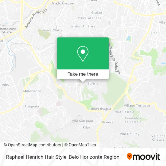 Raphael Henrich Hair Style map