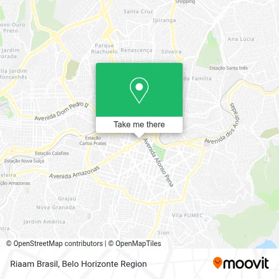 Riaam Brasil map