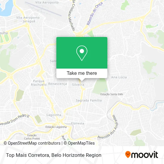 Top Mais Corretora map