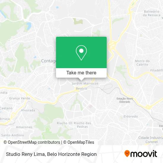 Studio Reny Lima map