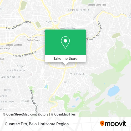 Quantec Pro map