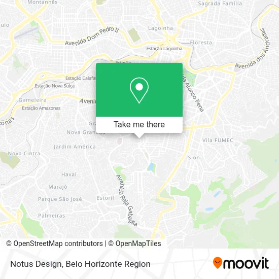 Notus Design map