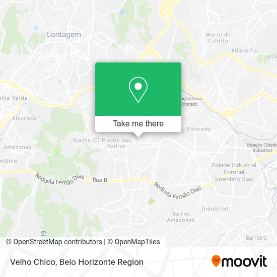 Velho Chico map