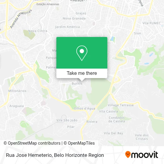 Rua Jose Hemeterio map