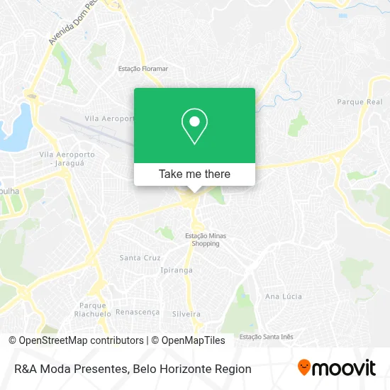 R&A Moda Presentes map